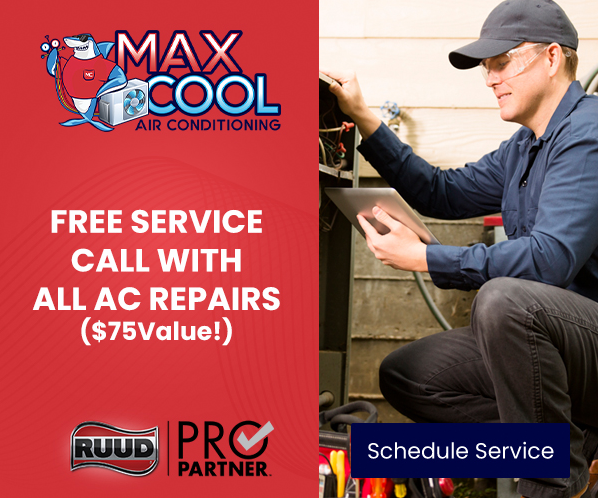 FREE service call with repair specials